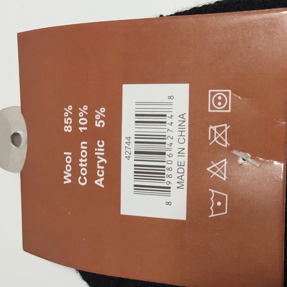 Lamb Wool Socks 4 Pair Solid Thick and Smart Mens Neutral Basic Solid Colors - Picture 2 of 3